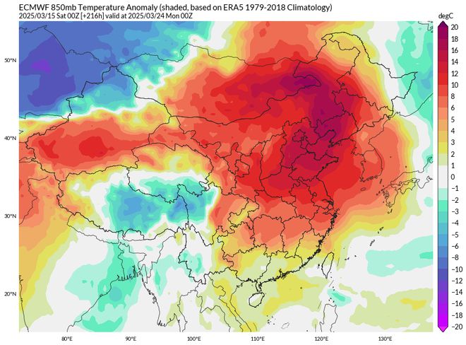 华南深红高压酝酿大回暖分析：气温巨震九游会J9入口大范围倒春寒确定深入(图2)